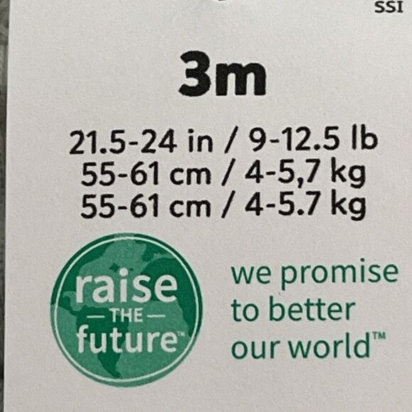 Carters Just One You Infant Baby Gray 2 Pc Merry And Bright Coordinated Set New! - Picture 13 of 15